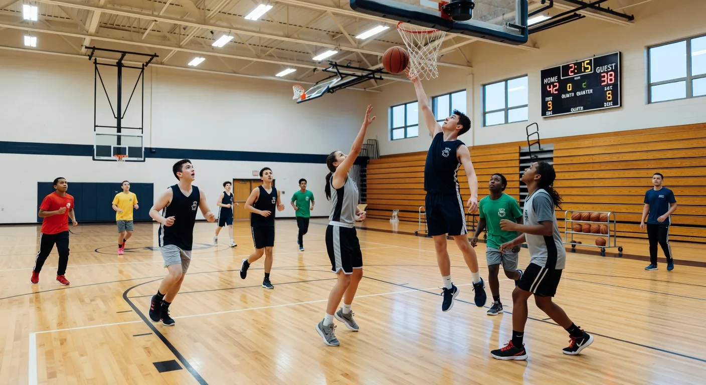 Adults engaging in gentle physical activity as part of a health education course