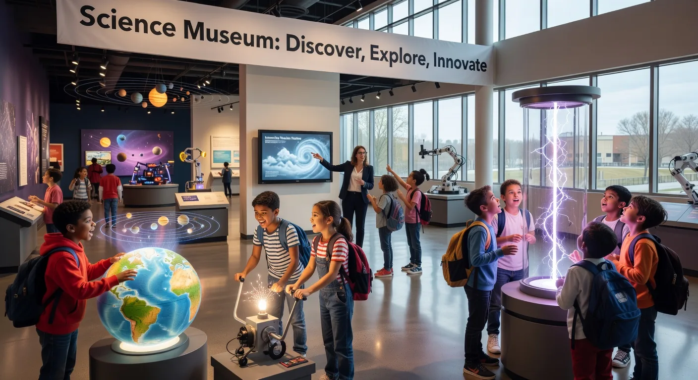 Students on a field trip exploring educational opportunities beyond the classroom